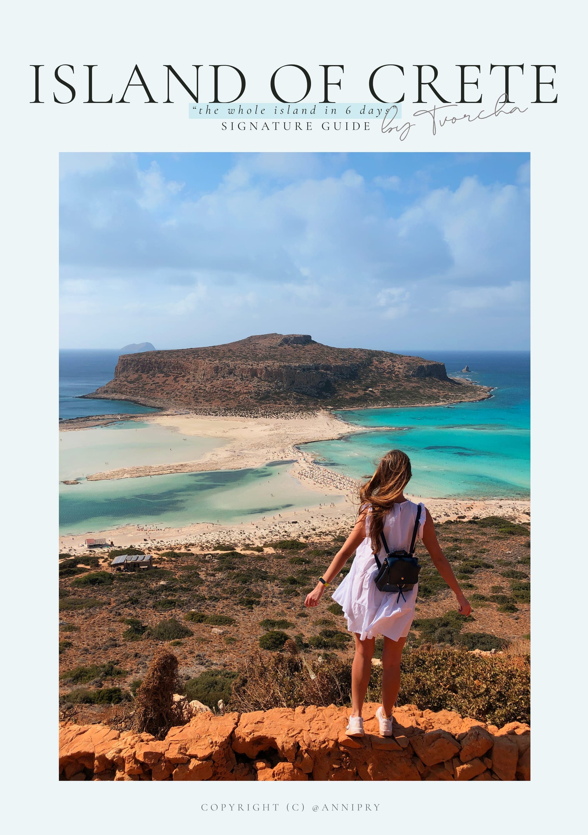Island of Crete guide cover
